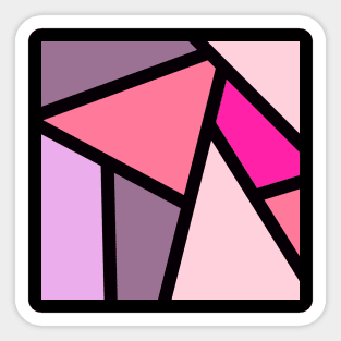 Shades of Pink Sticker